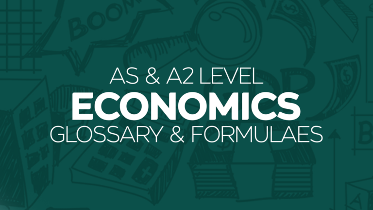 AS and A2 Level Glossary and Formulaes